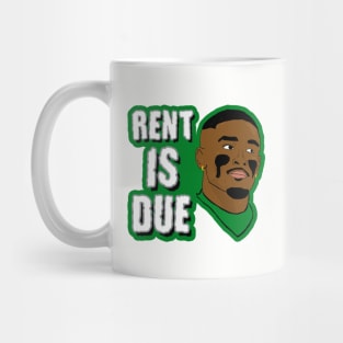 Rent is Due Philadelphia Mug